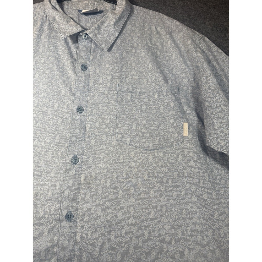 Columbia Sportswear Company Men's Short Sleeve Button-Down Shirt XXL